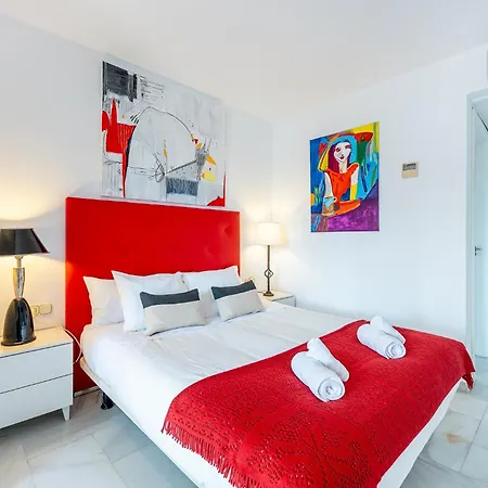 Apartment Located In Puerto Marina With Sea Views, First Line Of Beach.