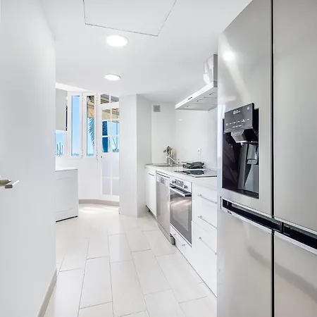 Apartment Located In Puerto Marina With Sea Views, First Line Of Beach. *