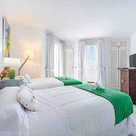 Located In Puerto Marina With Sea Views, First Line Of Beach. *