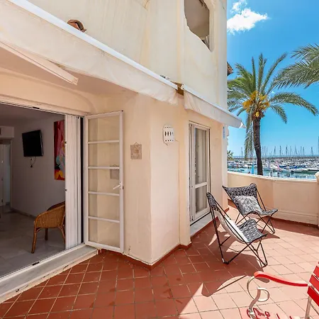 Located In Puerto Marina With Sea Views, First Line Of Beach. Apartment *