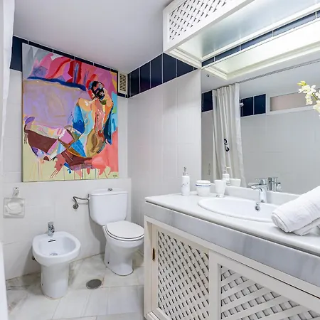 Located In Puerto Marina With Sea Views, First Line Of Beach. *
