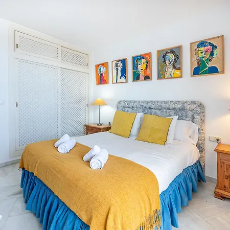 Apartment Located In Puerto Marina With Sea Views, First Line Of Beach.