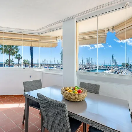 Located In Puerto Marina With Sea Views, First Line Of Beach. Apartment