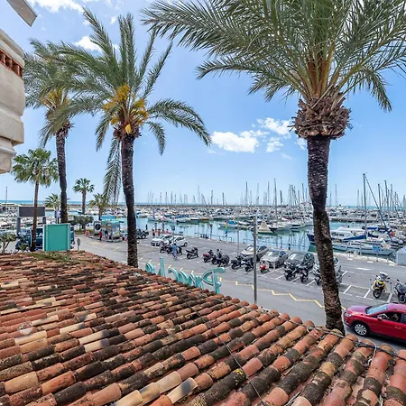 Located In Puerto Marina With Sea Views, First Line Of Beach.