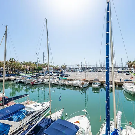 Located In Puerto Marina With Sea Views, First Line Of Beach. Benalmadena