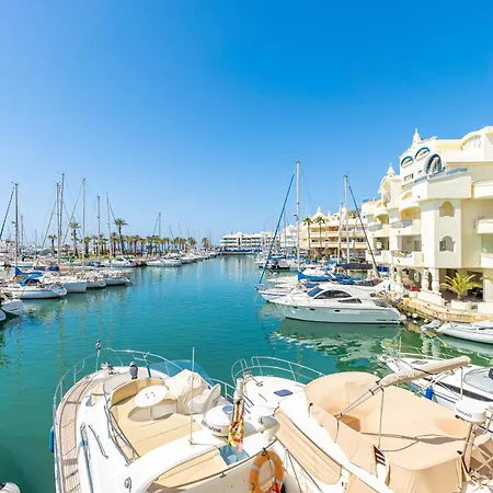 Located In Puerto Marina With Sea Views, First Line Of Beach. Benalmadena