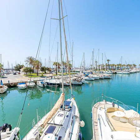 Apartment Located In Puerto Marina With Sea Views, First Line Of Beach.