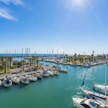 Apartment Located In Puerto Marina With Sea Views, First Line Of Beach.